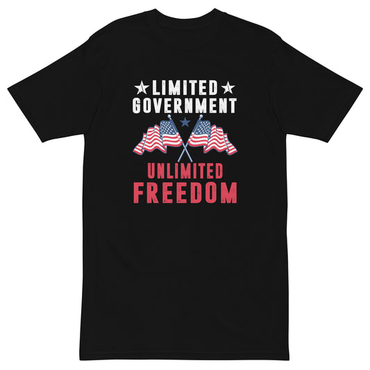 Limited Government Unlimited Freedom Men's Shirt