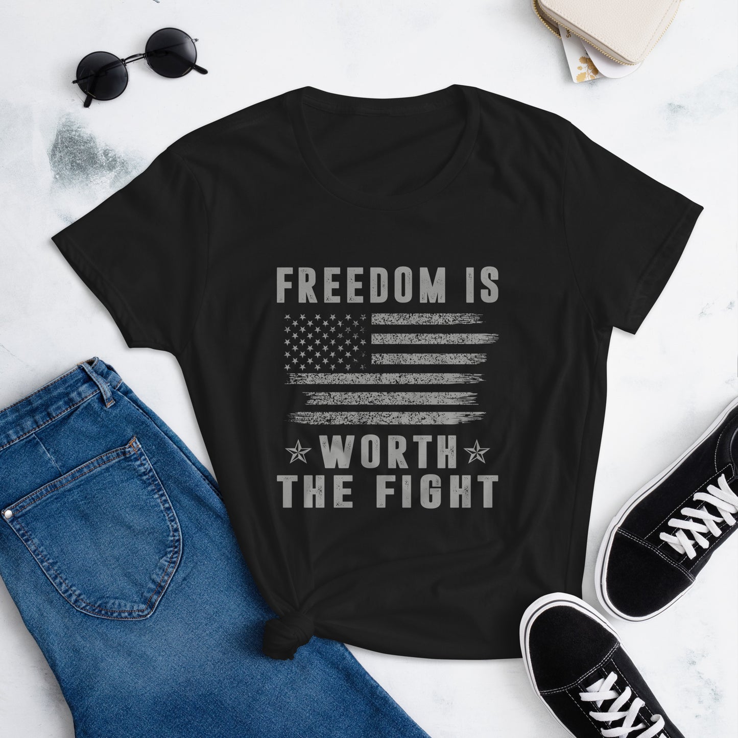 Freedom Is Worth The Fight Women's Shirt
